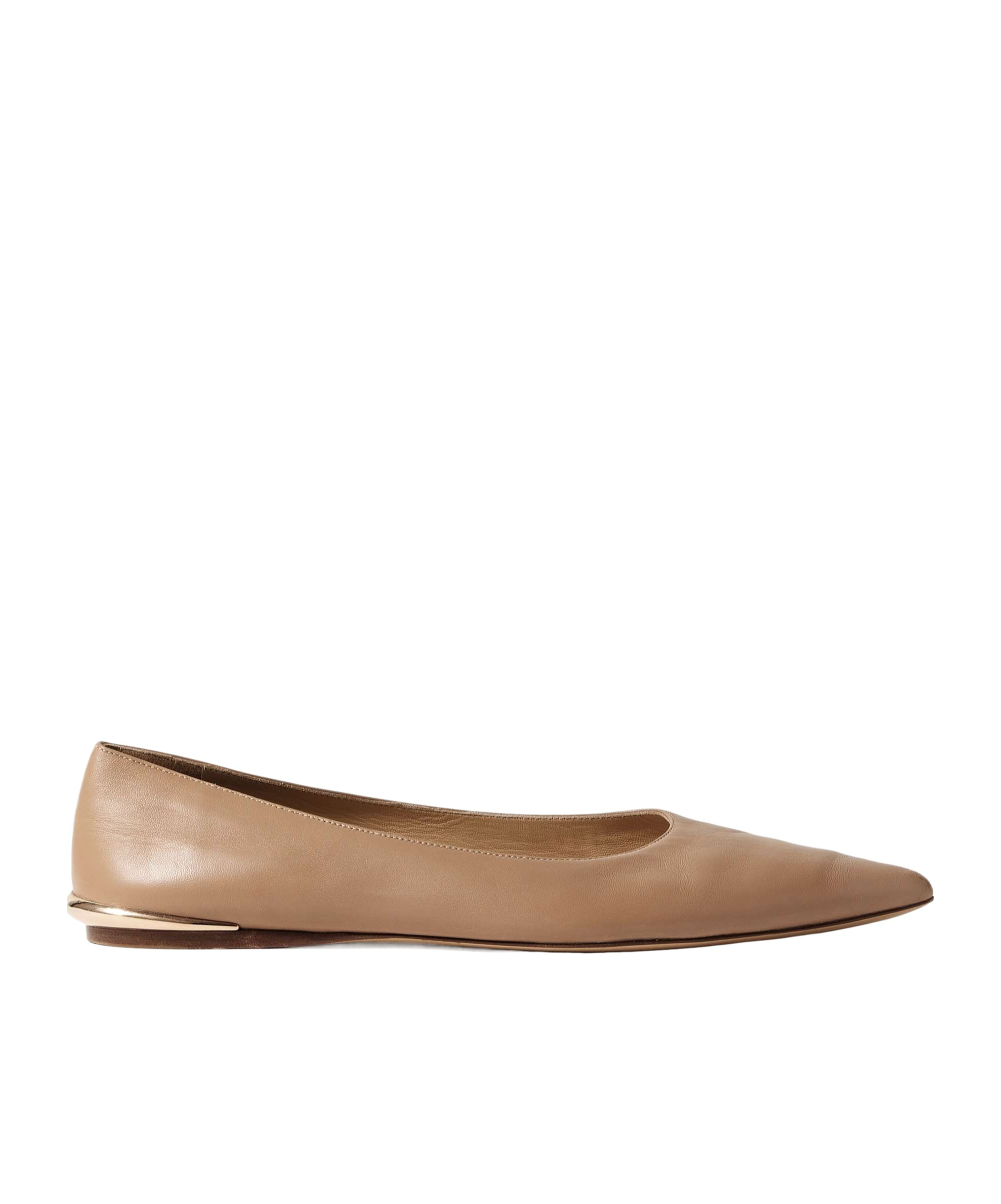 Gabriela Hearst Pointed Toe Flats In Brown