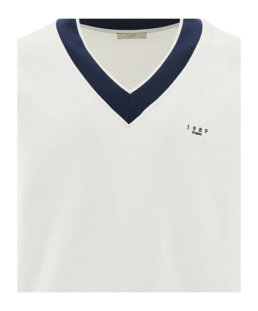 1989 Studio Jp V-neck Sweatshirt In White