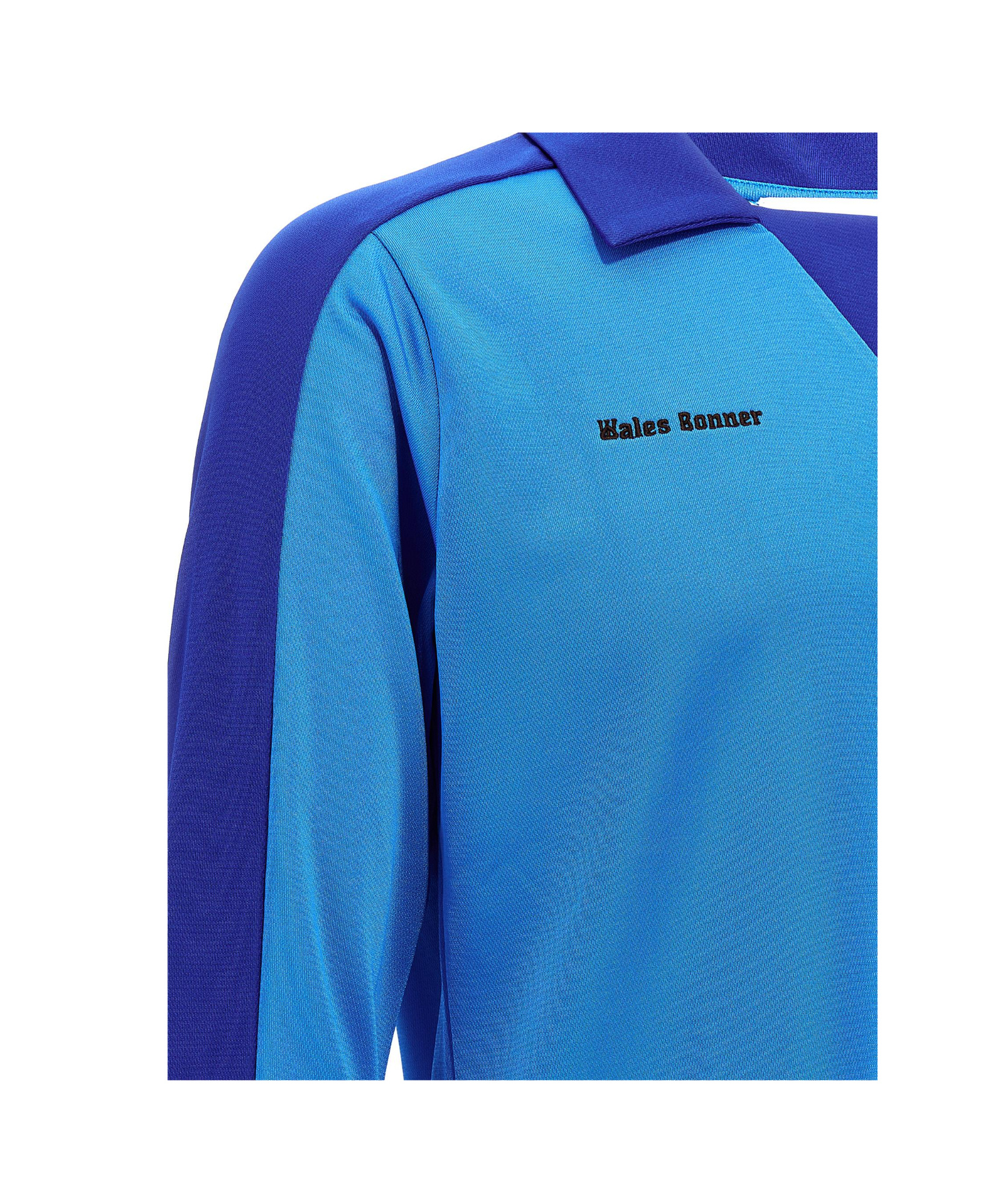 Shop Wales Bonner Logo-embroidered Sweatshirt In Blue