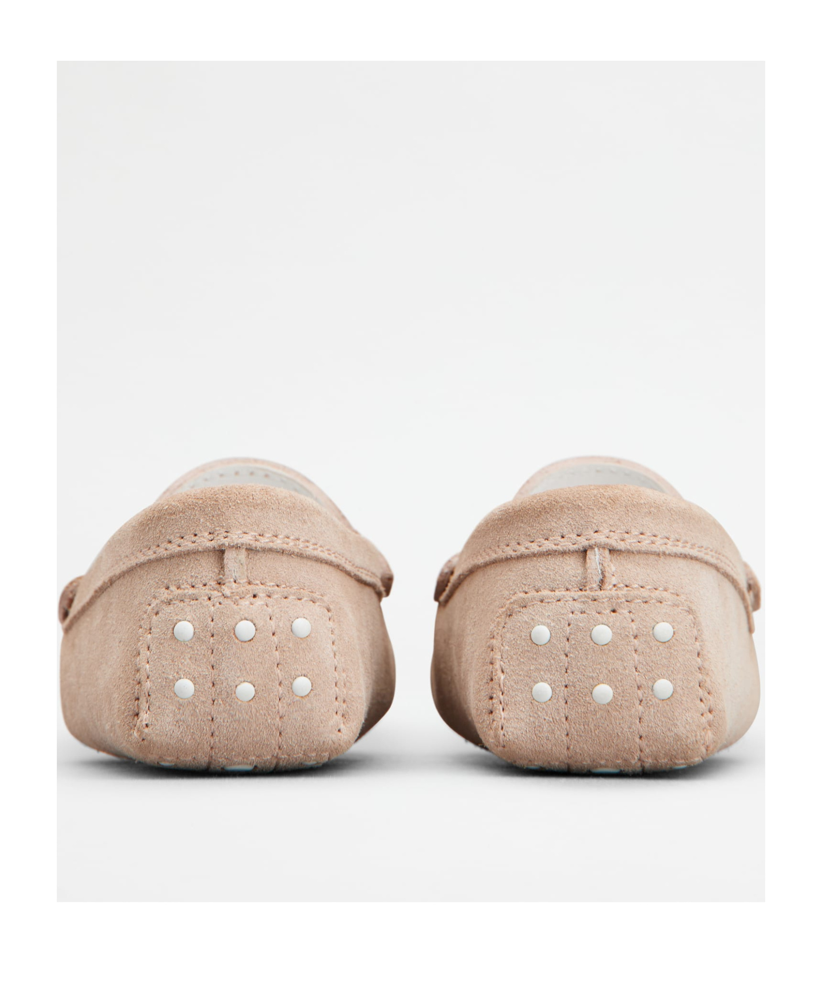 TOD'S SOFT LEATHER MOCCASIN-BEAN SHOES