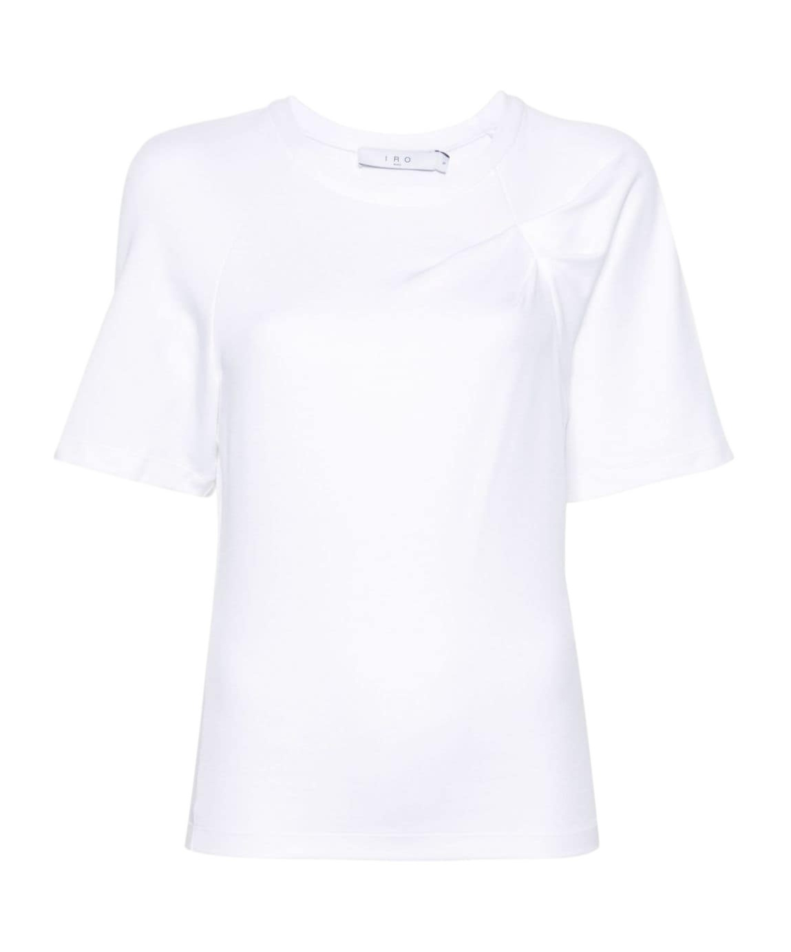 Iro T-shirt With Round Neck And Short Sleeves In White