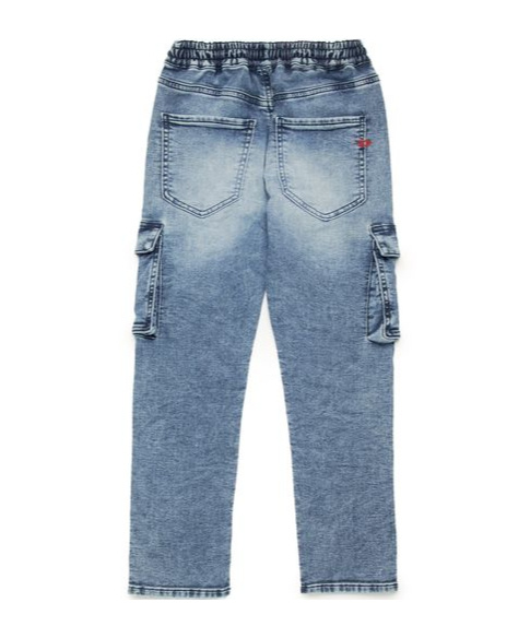 Diesel D-ursy Cargo Jeans In Blue