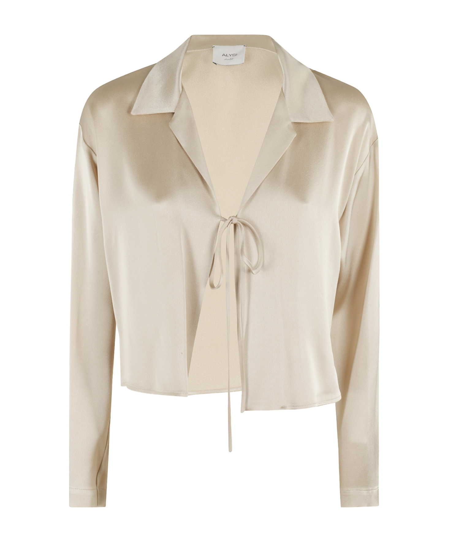 ALYSI SATIN-FINISH SHIRT 