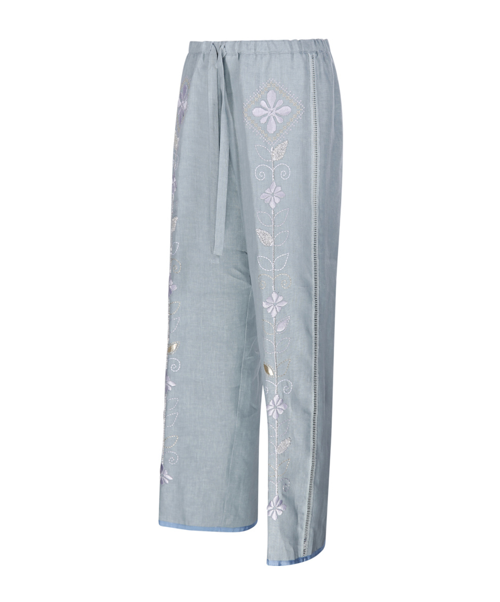 FORTE FORTE DRAWSTRING WAIST CASUAL PANTS