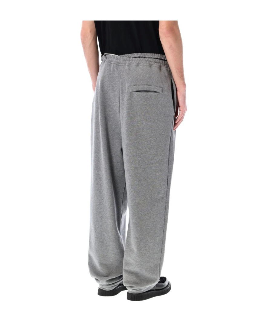 Magliano Pleat Sweatpant Back Pocket In Gray