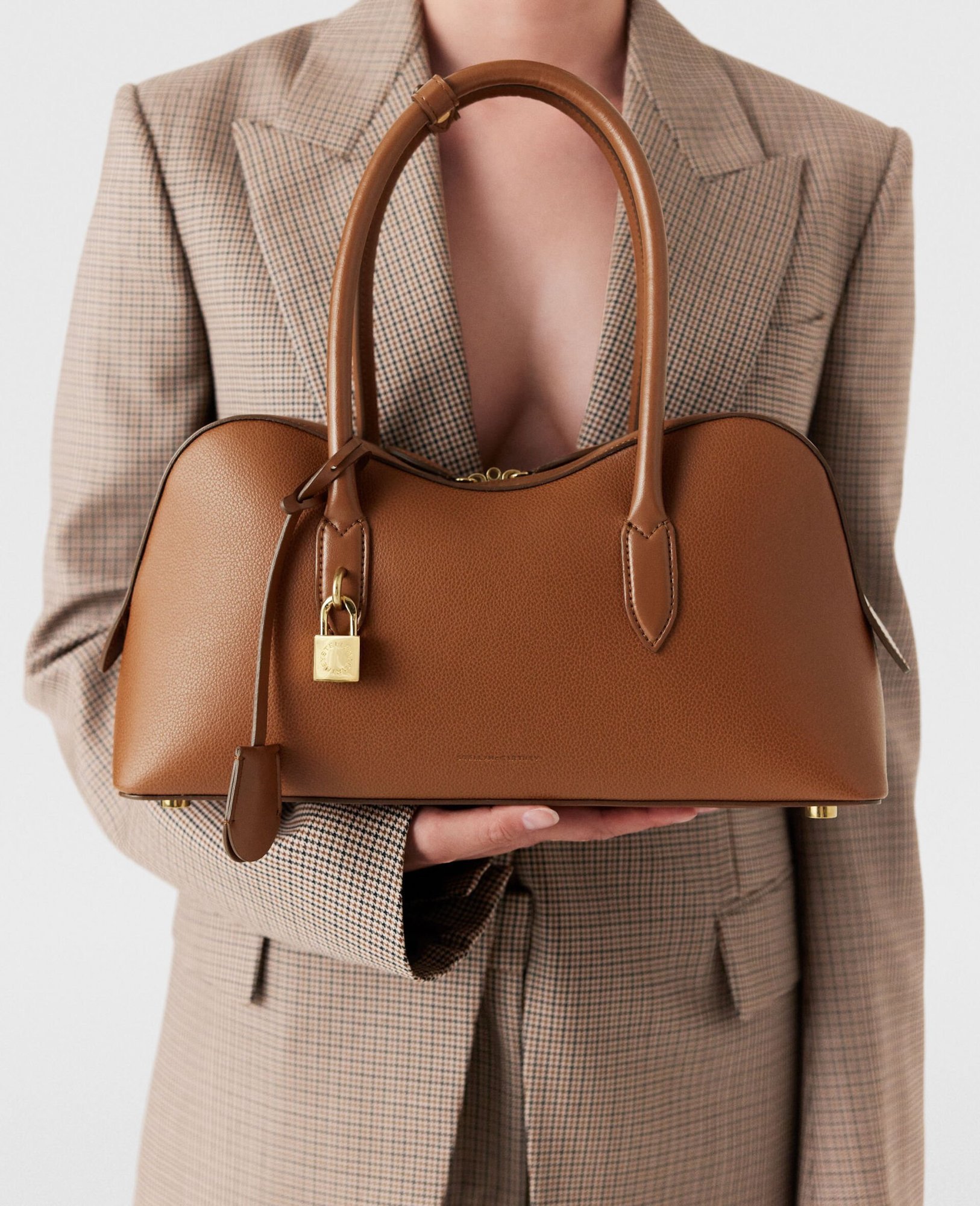 Stella Mccartney Stella Ryder Handbag In Brown