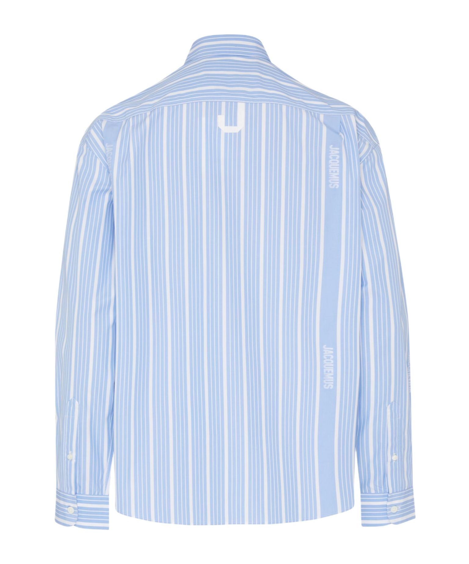 Shop Jacquemus Long-sleeved Shirt In Blue