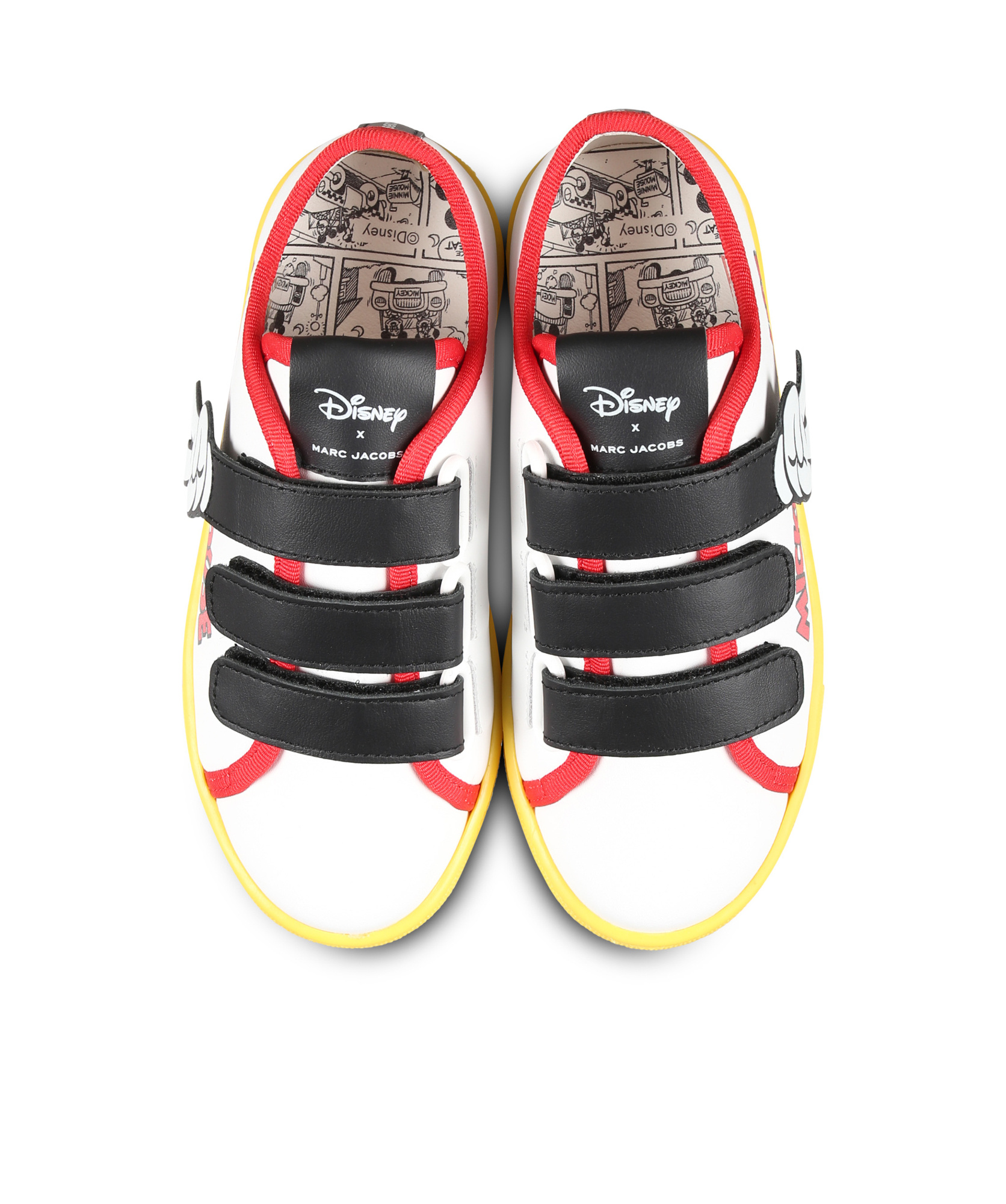 Marc Jacobs X Disney Logo-print Sneakers In White