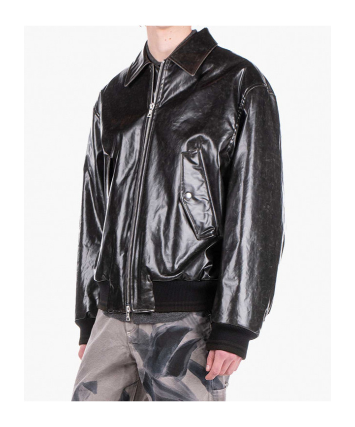 Dries Van Noten Bomber Jacket In Black