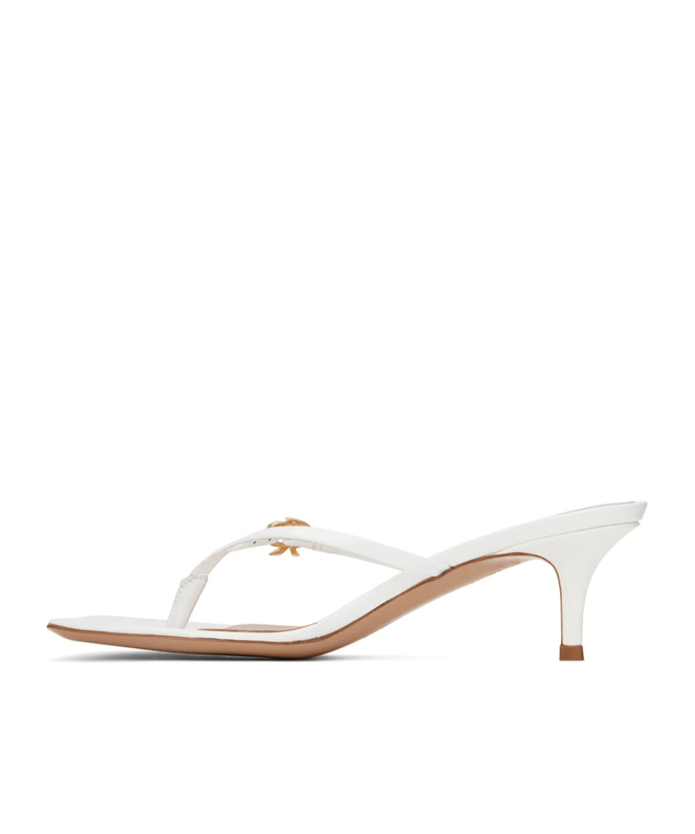 Gianvito Rossi Clim-toed High-heeled Sandals In White