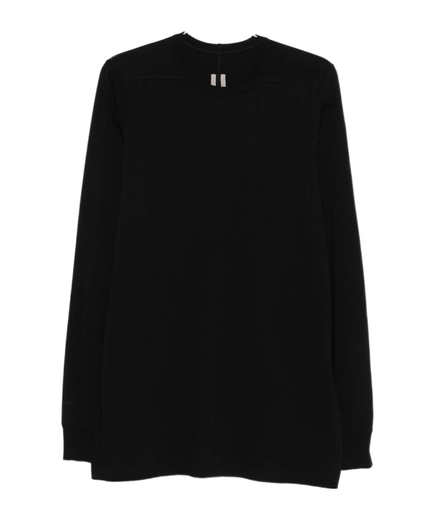 Rick Owens Black Baseball T Sweatshirt In Blue