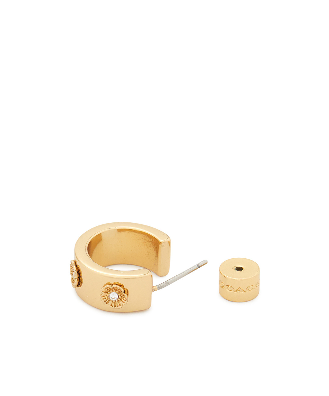 Shop Coach C-shaped Earrings