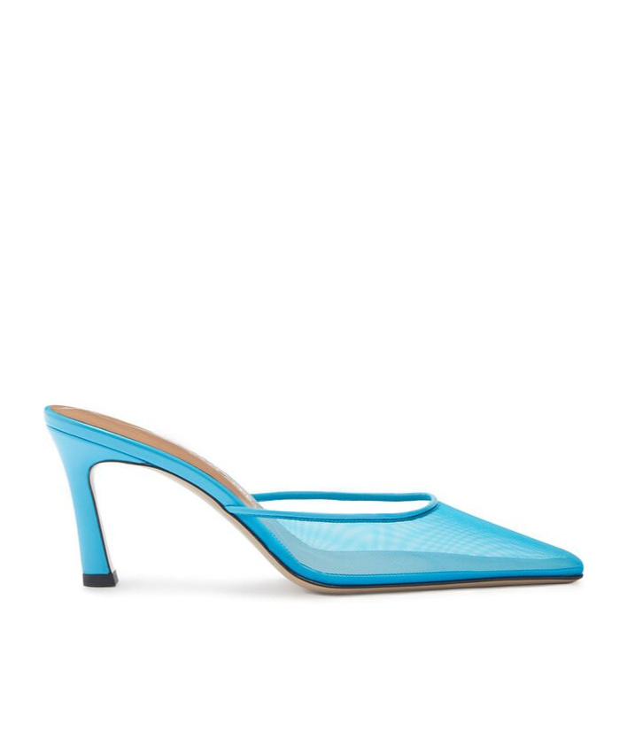 ATTICO ''JUNO'' BRIGHT LIGHT BLUE MULE