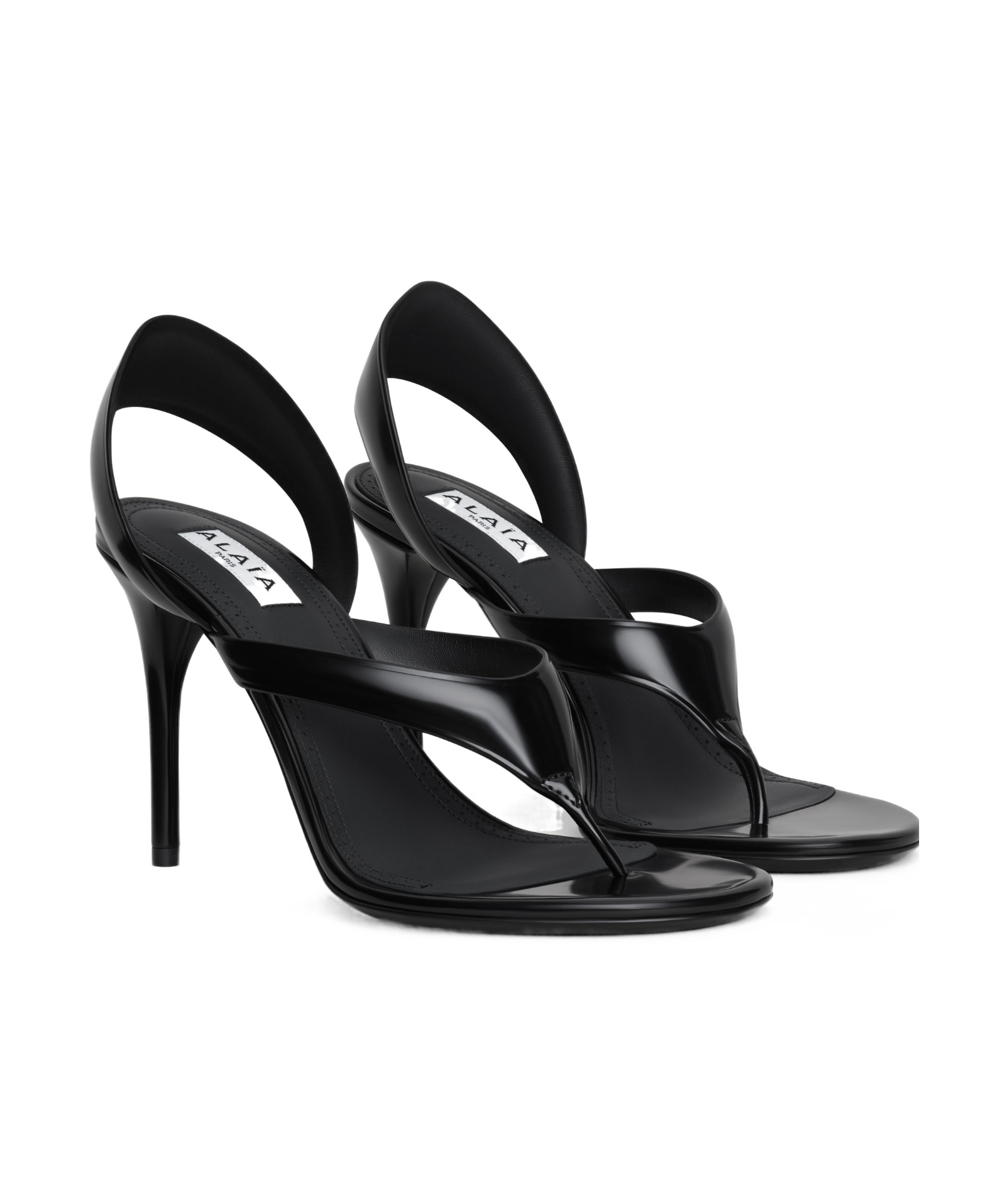 ALAÏA 90MM TONG SANDALS