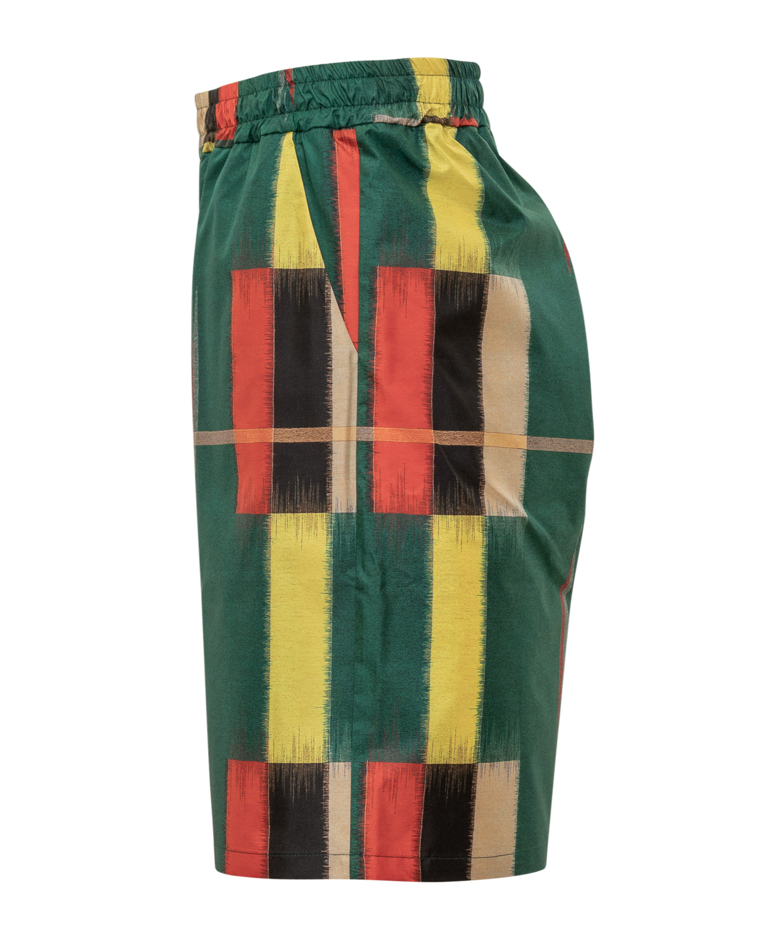 Pierre-louis Mascia Pierre Louis Mascia Silk Shorts In Green