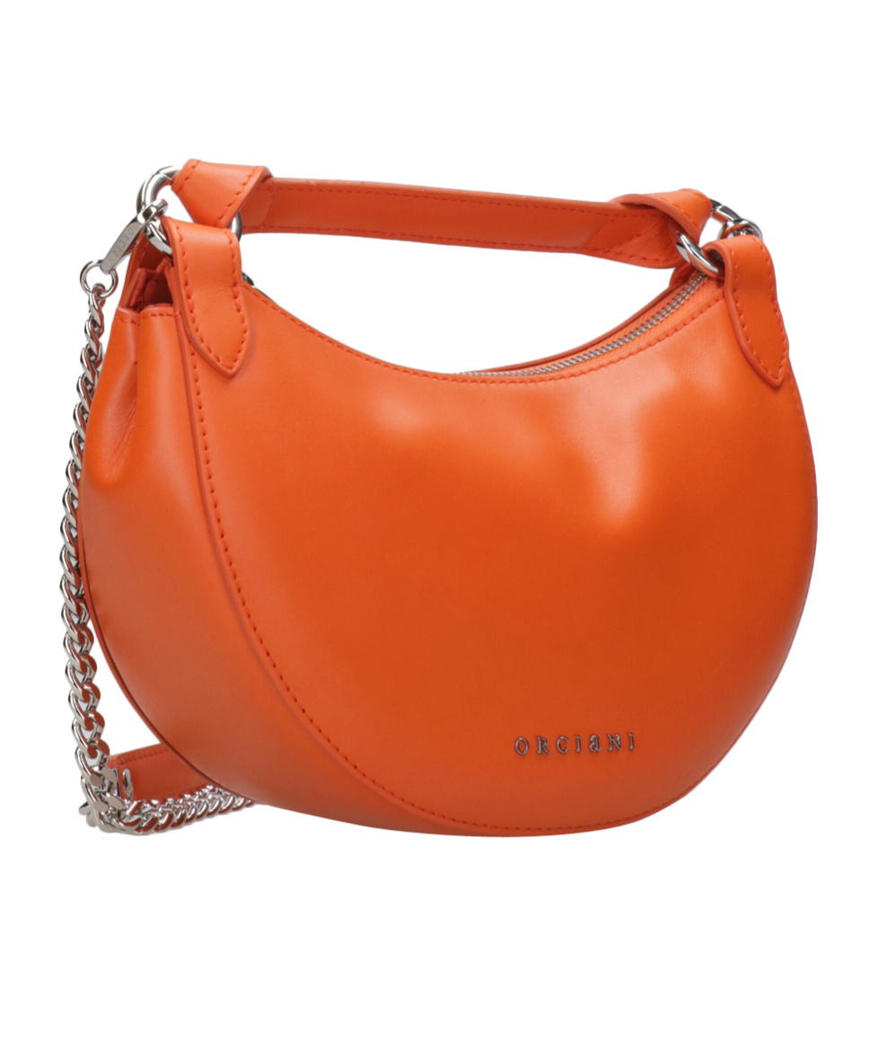 Orciani Dumpling Soft Mini Bag In Red