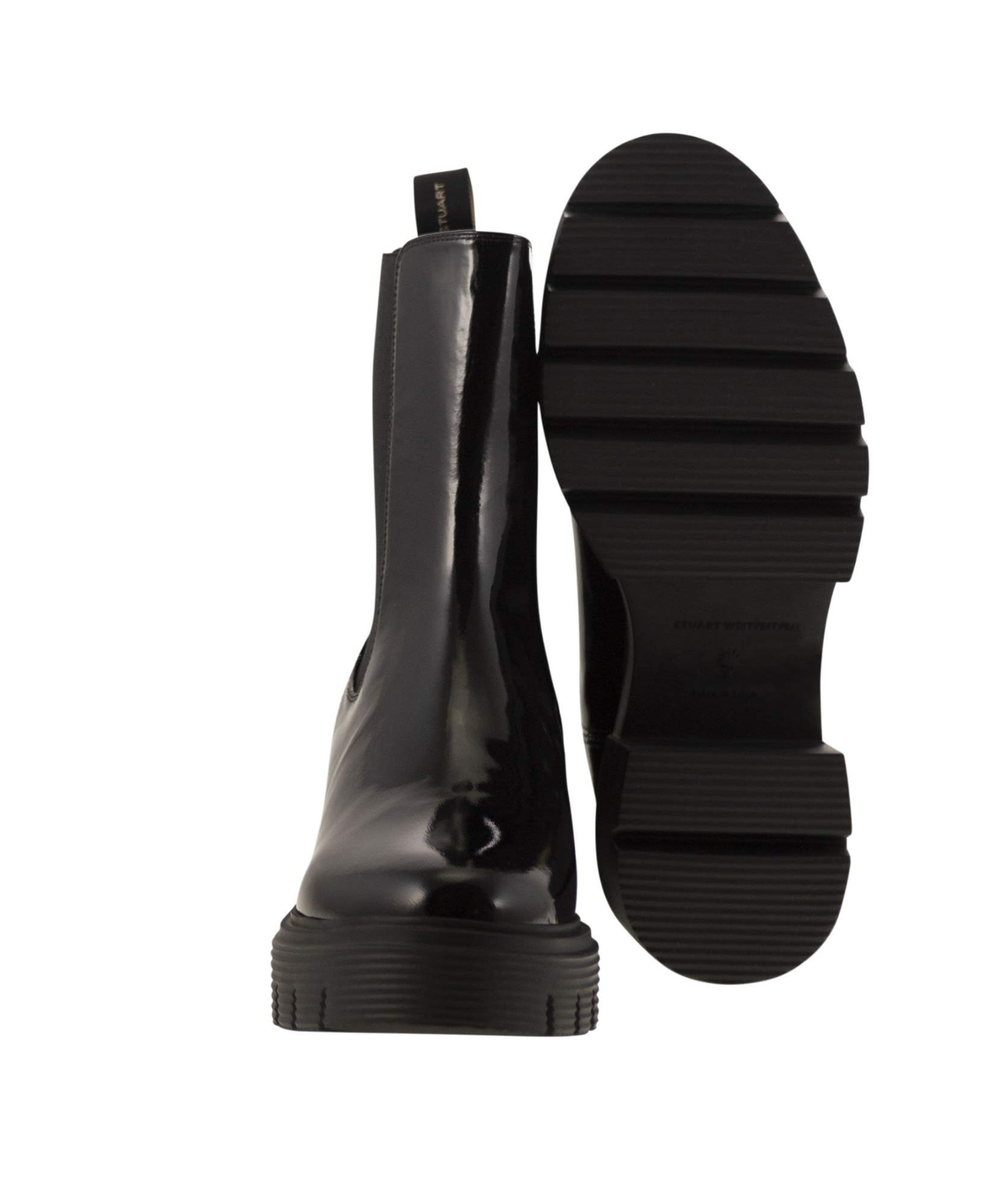Stuart Weitzman Chelsea Booties In Black