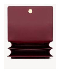 Saint Laurent Sunset Small In Patent Leather In Brown