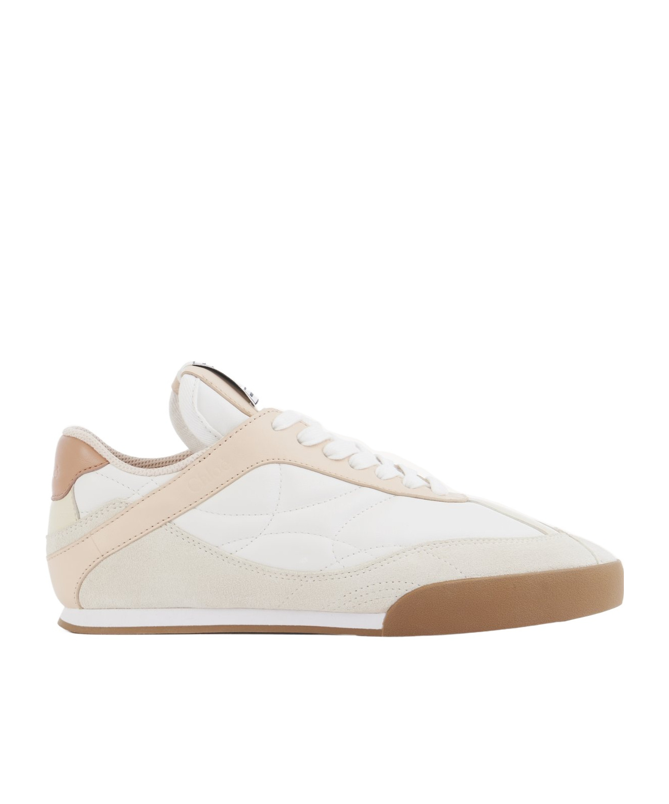 Shop Chloé Kick Sneakers In White