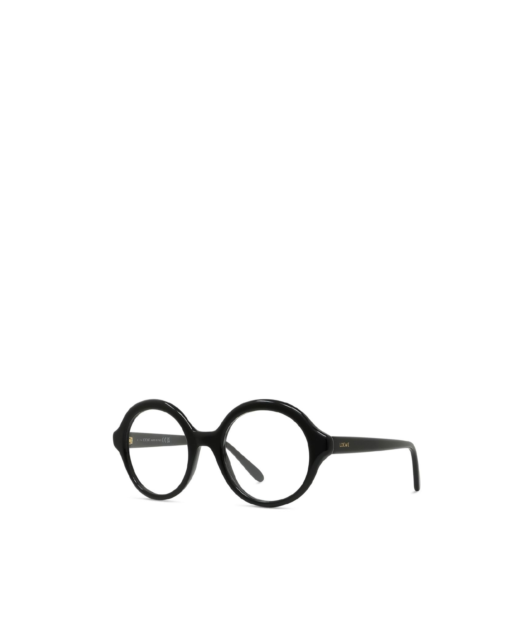 Loewe Round Frame Flat Mirror In Black