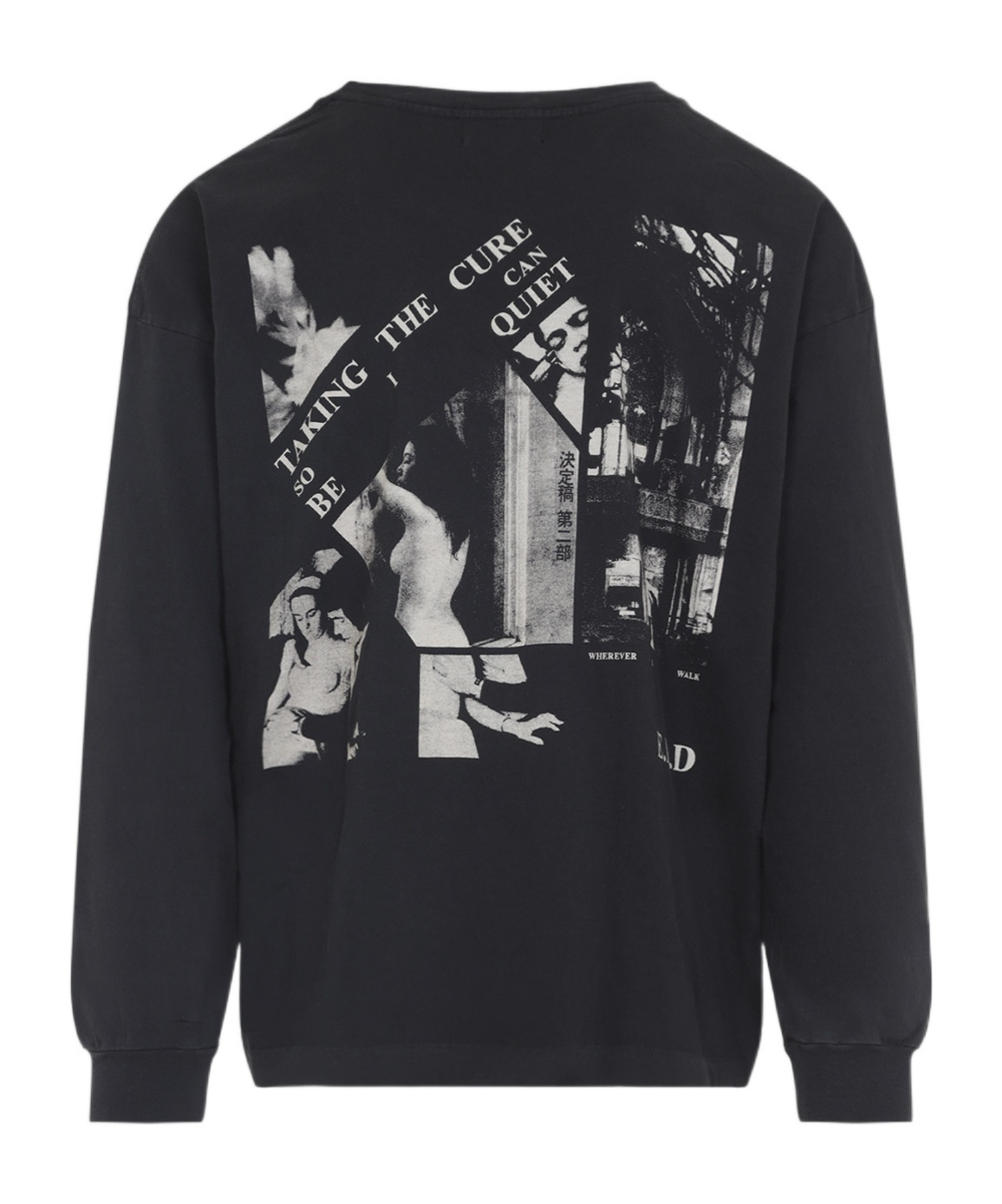 Enfants Riches Deprimes Taking The Cure Printed Cotton-jersey T-shirt In Black