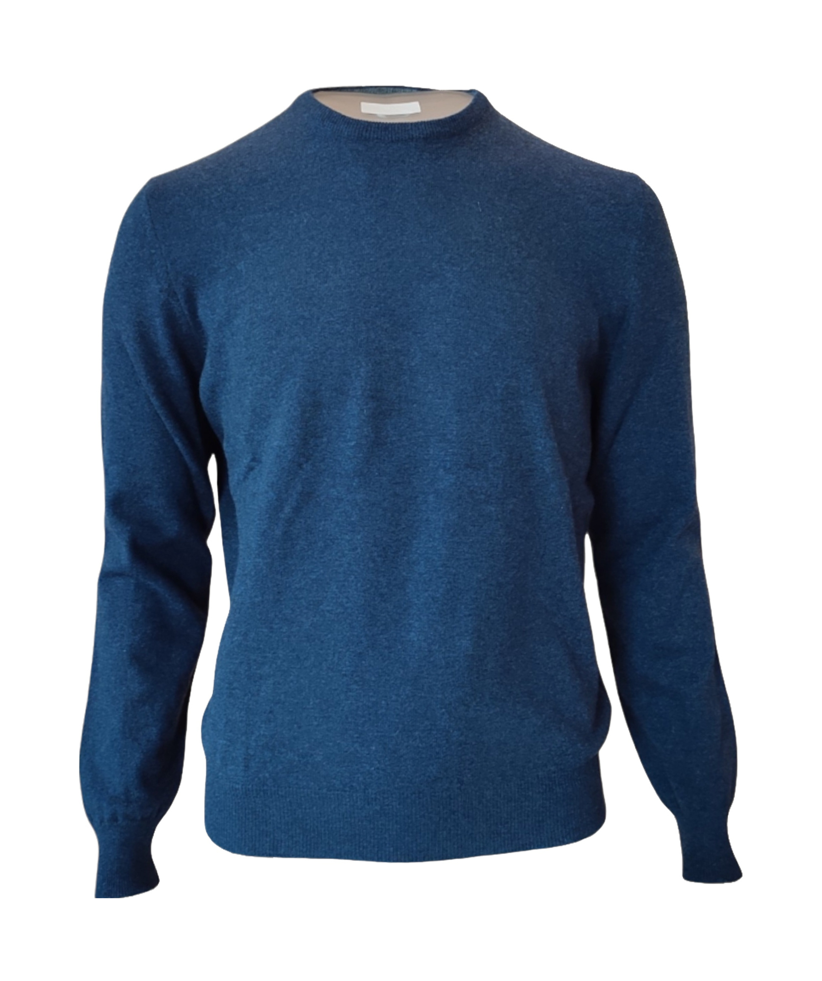Gran Sasso Long-sleeved Sweater In Blue