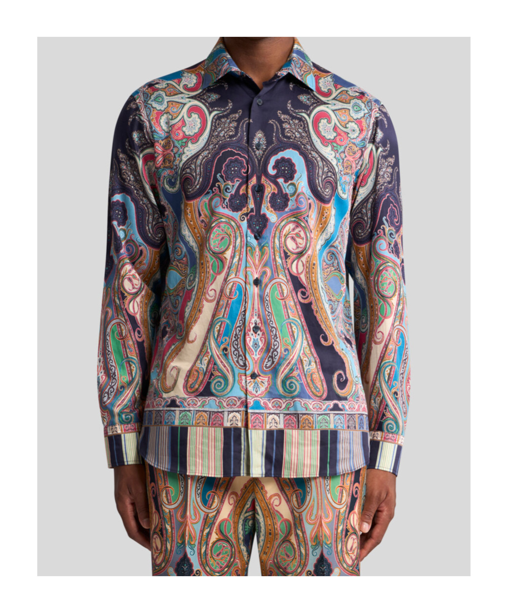 Etro Paisley Printed Shirt In Multi