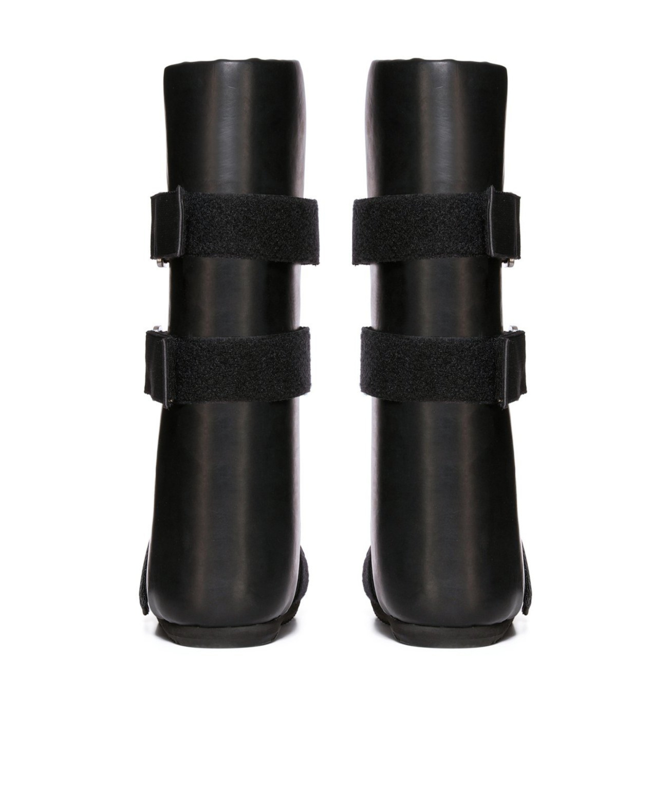 Rick Owens Black Splint Boots In Black