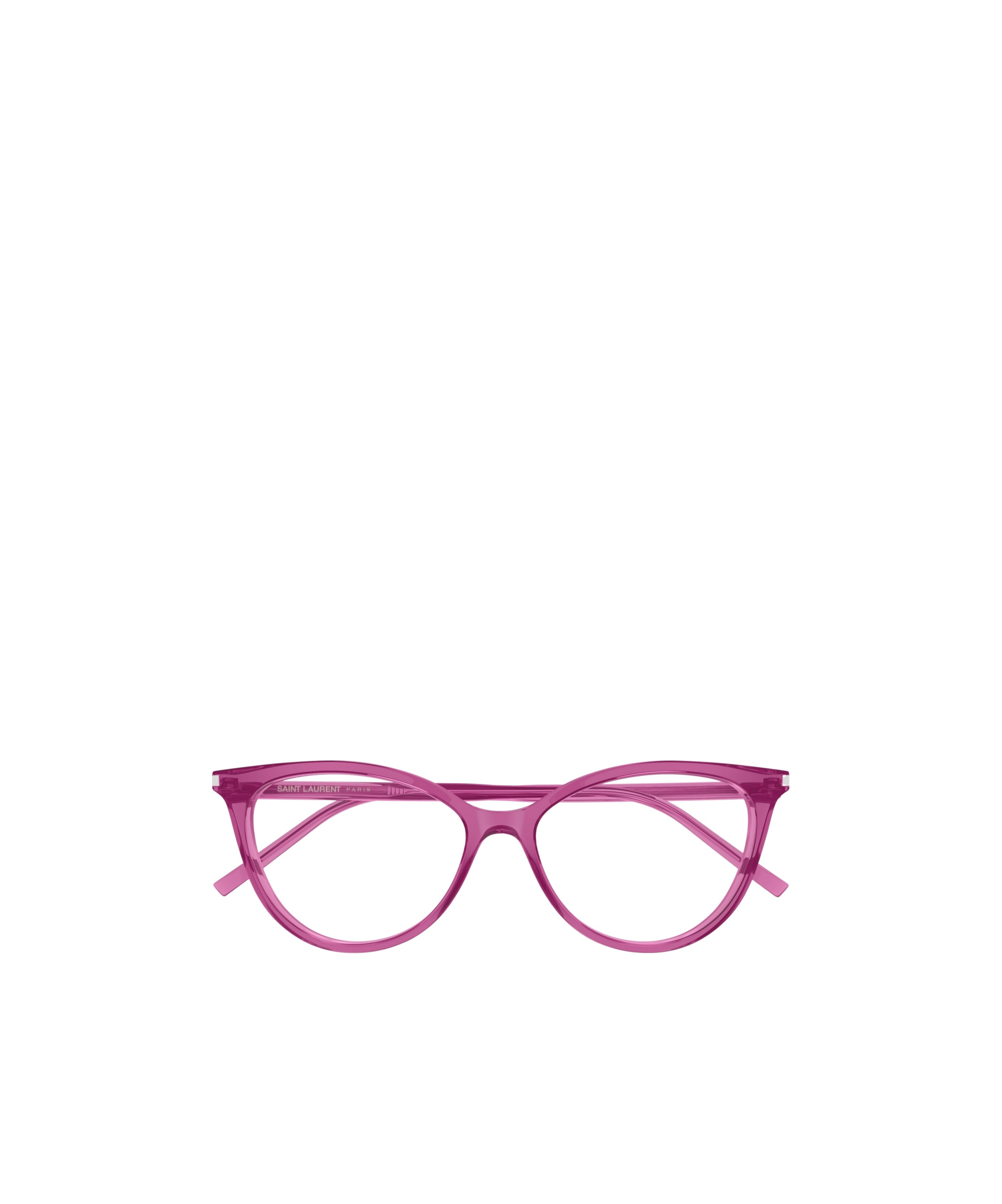Saint Laurent Full-frame Flat Mirror In Pink