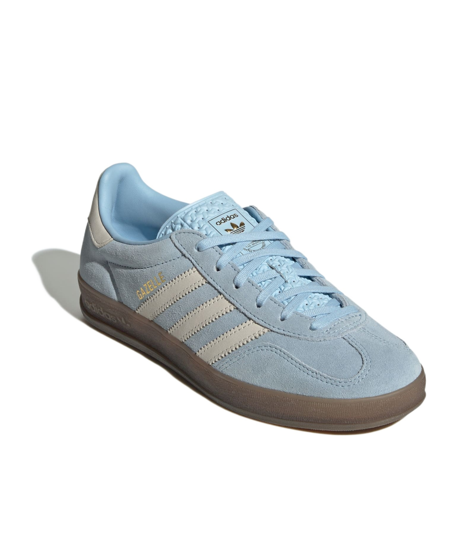 Adidas Originals Handball Spezial Sneakers In Cyan Suede In Blue