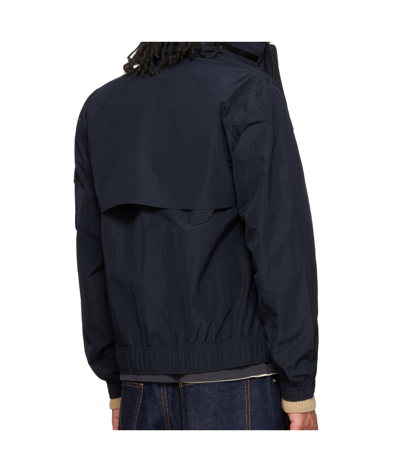 Mackage Blue Garrett Jacket In Navy Blue