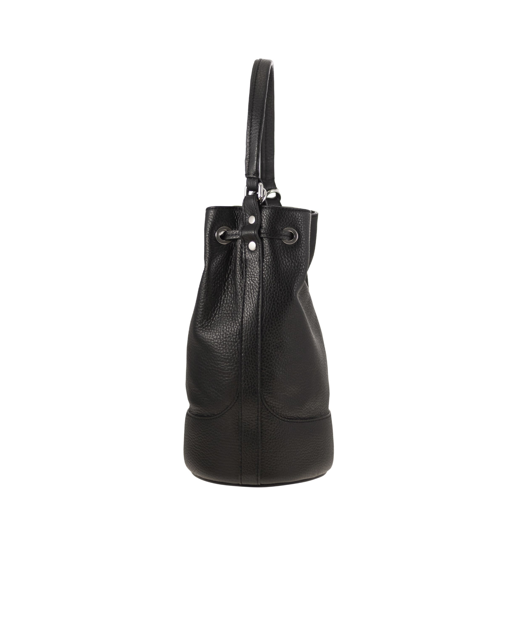 Zanellato Handle Shoulder Bag In Black