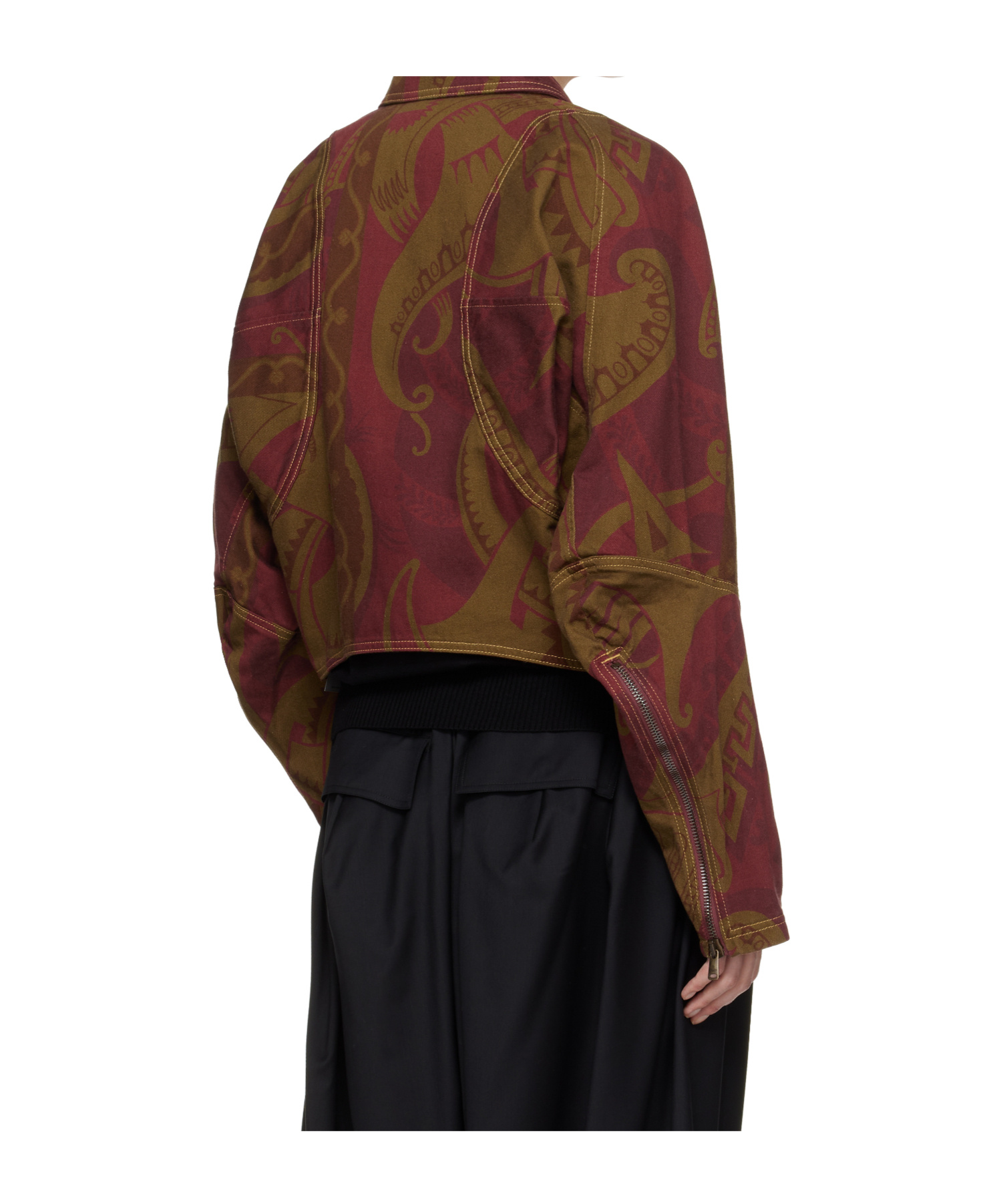 Vivienne Westwood Pourpoint Denim Jacket In Brown