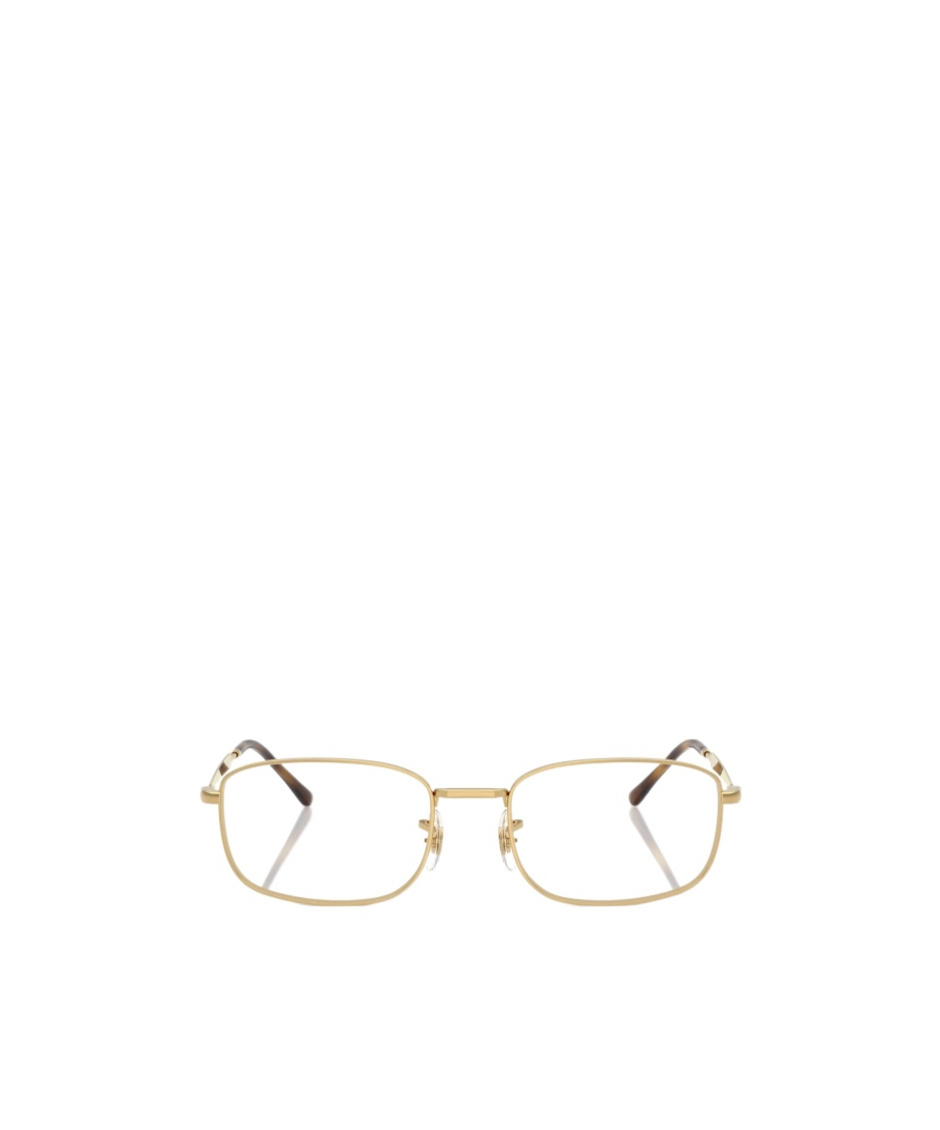 Ray Ban Geometric Frame Plain Mirror In Gold