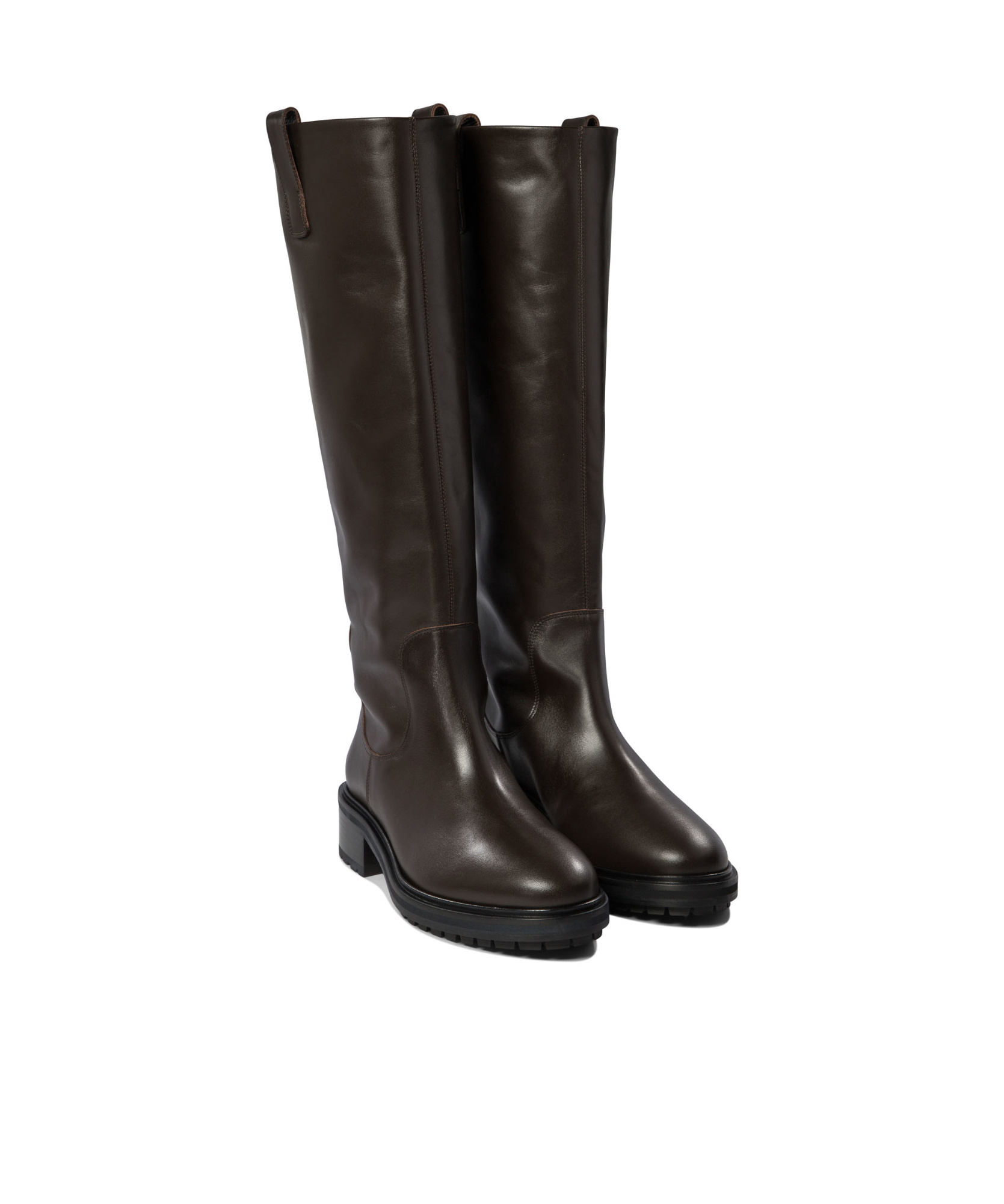 Aeyde Henry's Knee-high Boots In Black