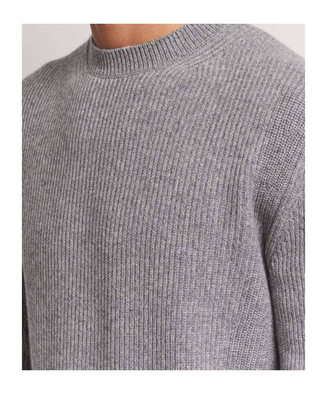 Zegna Oasi Cashmere Man Sweater Grey Size 40 Cashmere In Gray