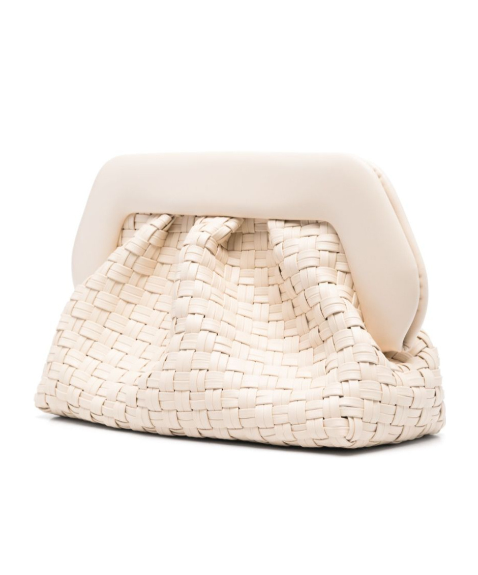 Themoirè Bios Clutch In White