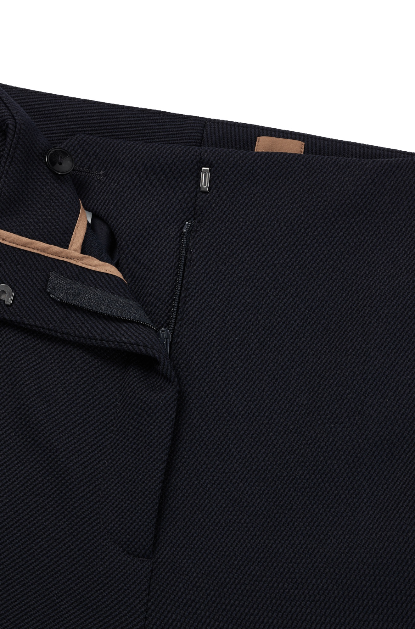 Hugo Boss Flared Leggings In Stretch Jersey In Black