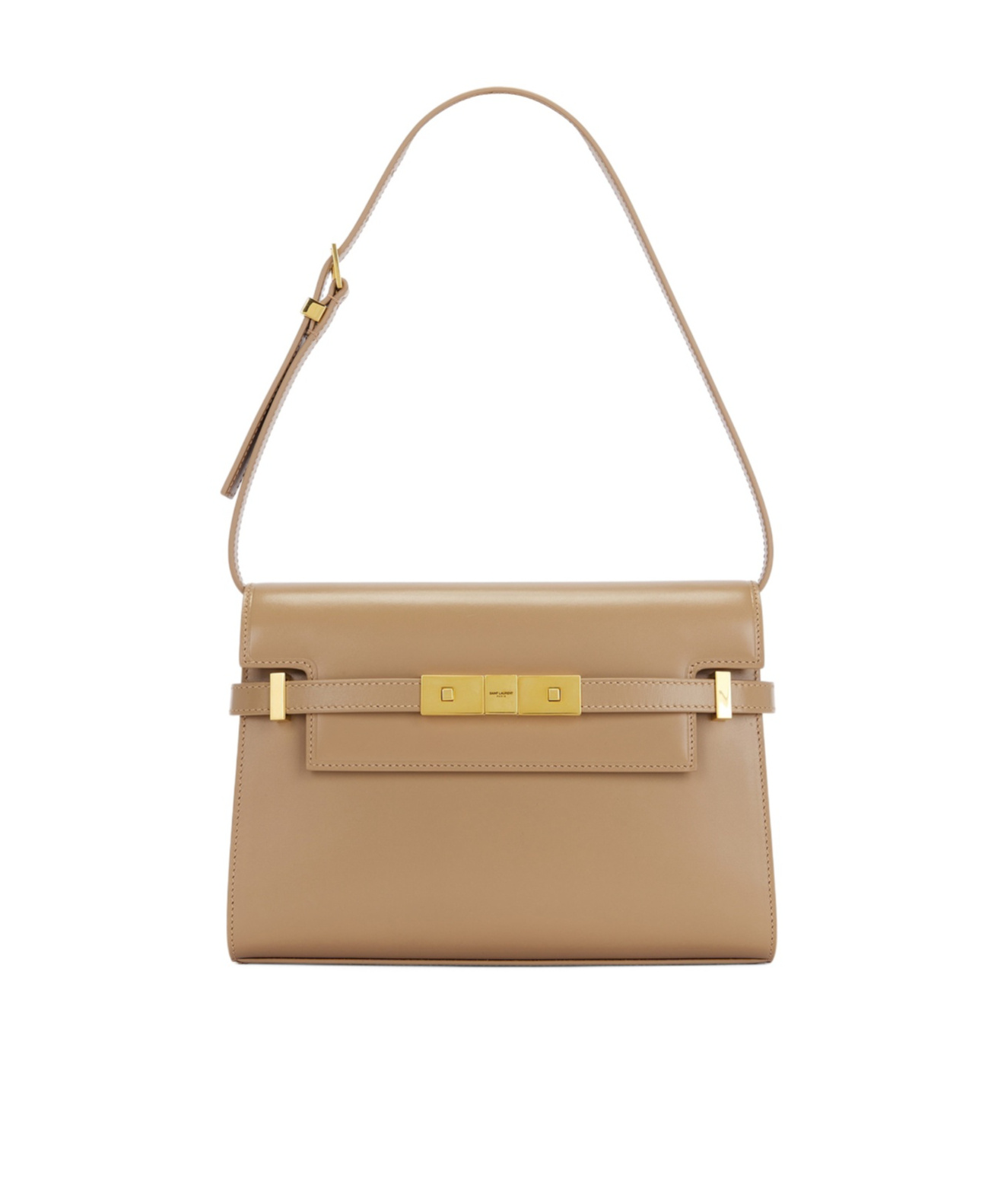 Saint Laurent Flip Shoulder Bag In Green