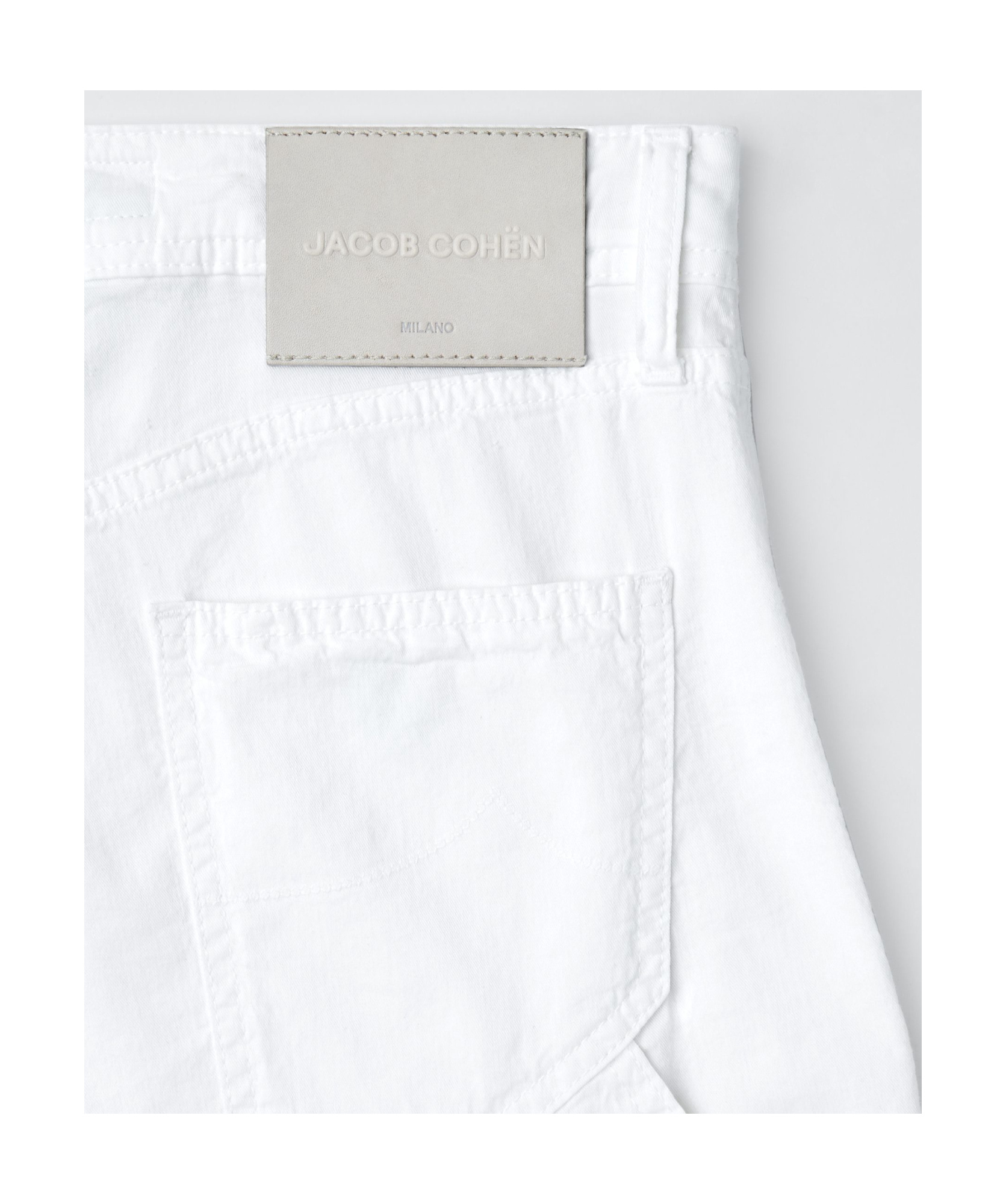 Jacob Cohen Leonie Wide-leg Casual Pants In White