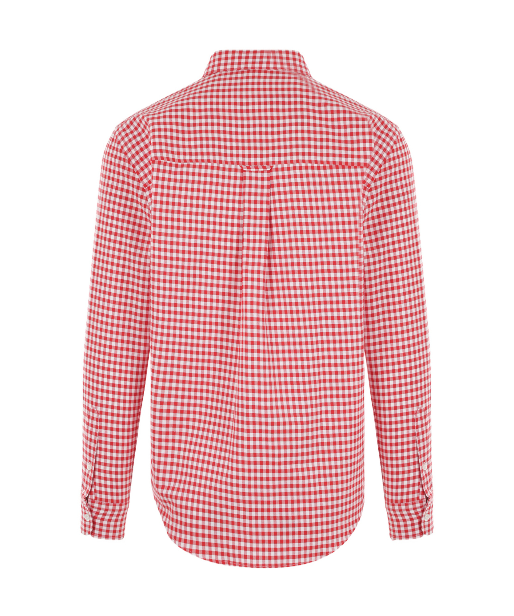 Ami Alexandre Mattiussi Ami De Coeur Gingham Check Shirt In Pink