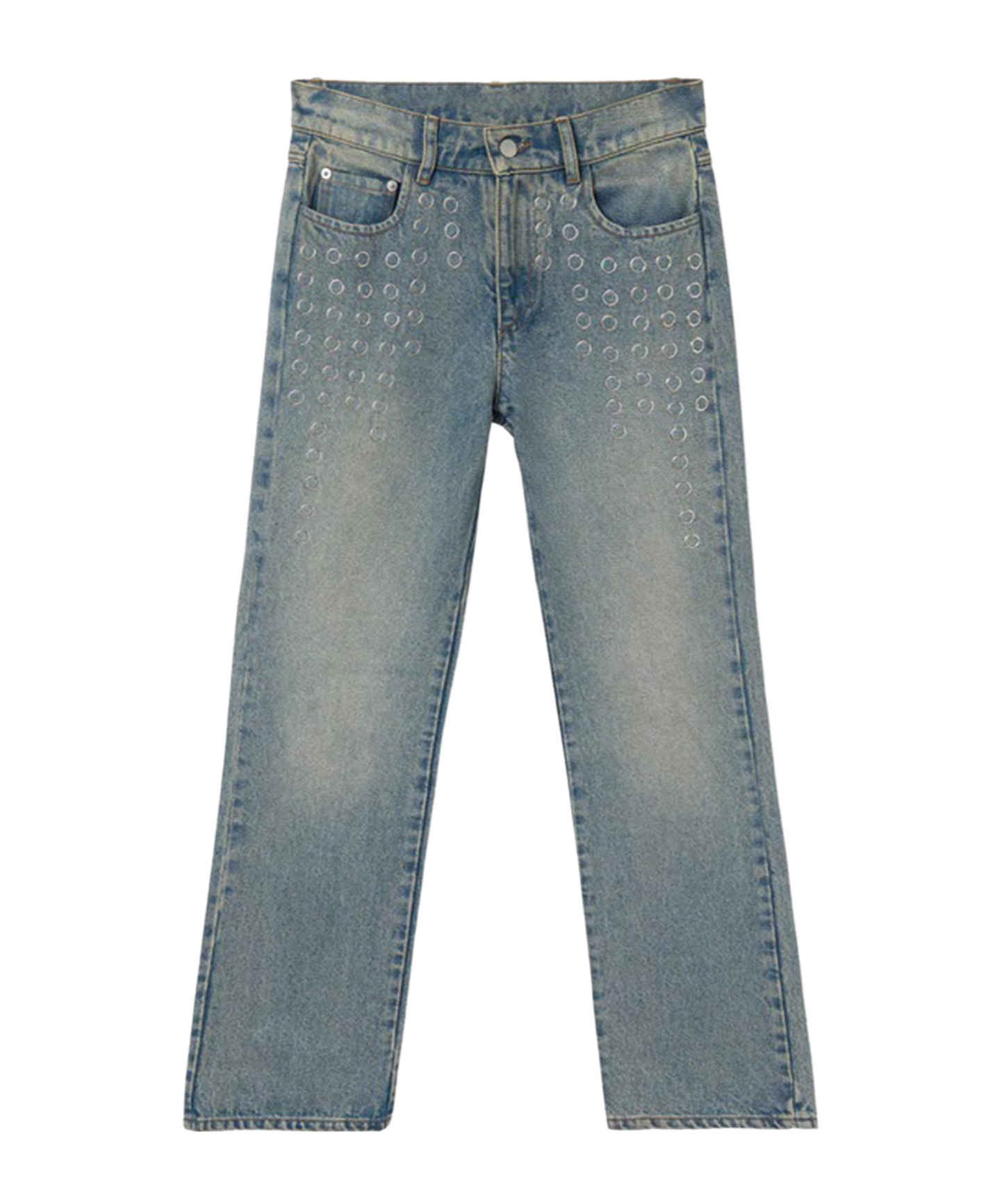 Gimaguas Jeans With Belt Loops In Blue