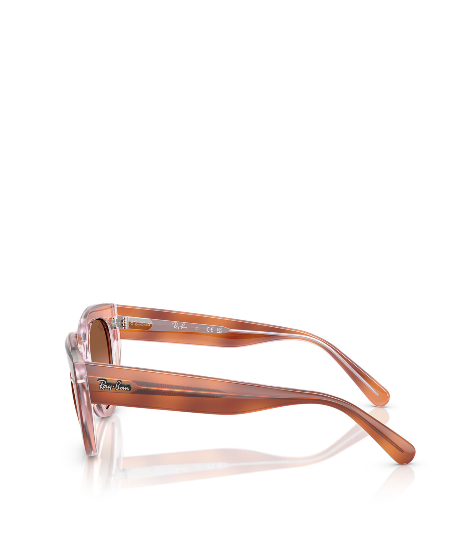 Ray Ban Full Frame Sunglasses In Brown