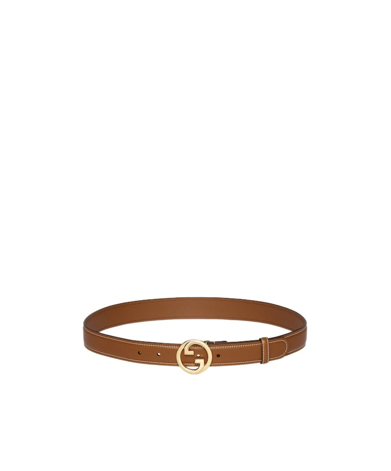 Gucci Blondie Series Belts In Brown