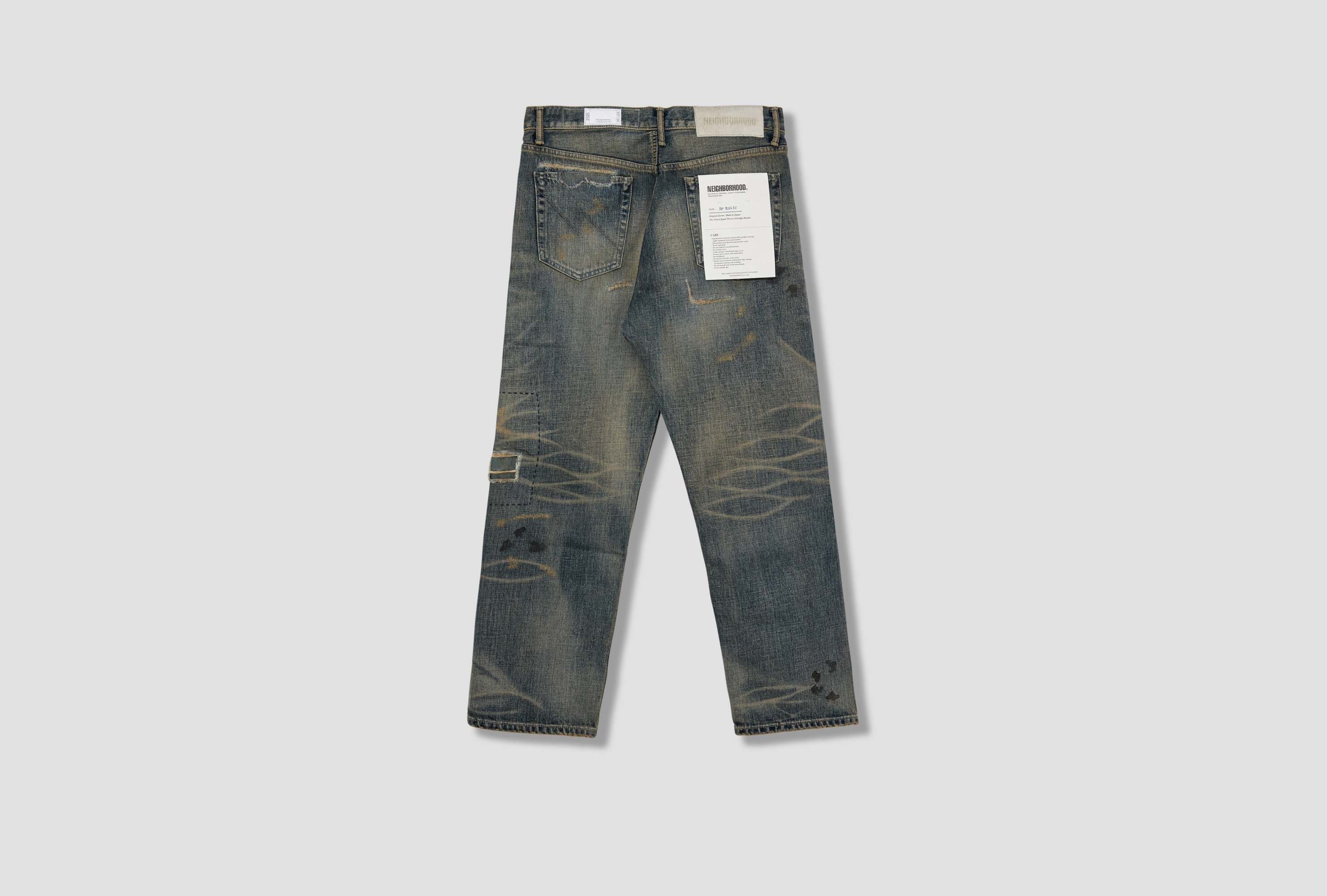Neighborhood Multi-pocket Jeans In Blue