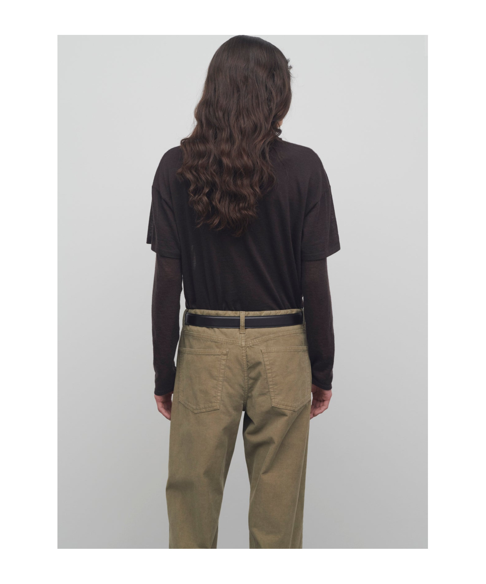 The Row Cashmere Coat In Black