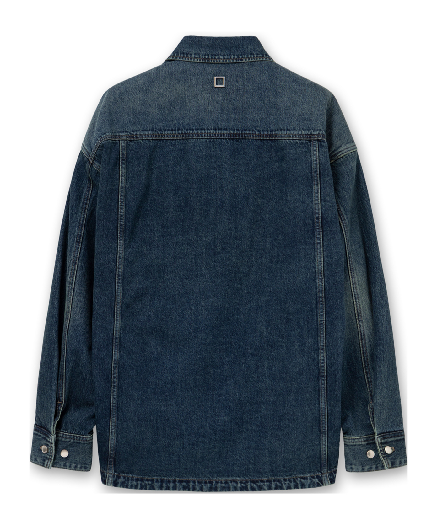 Wooyoungmi Pocket Detail Denim Shirt In Blue