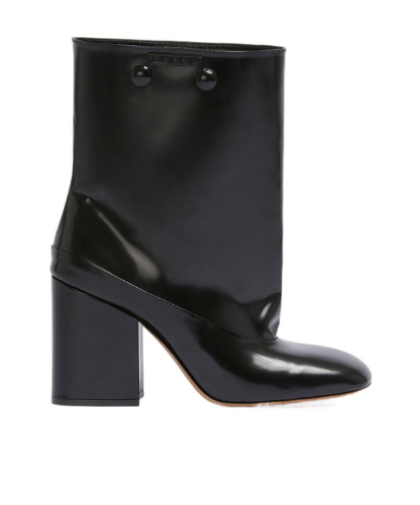 Marni Trunkaroo Block-heel Ankle Boots In Black