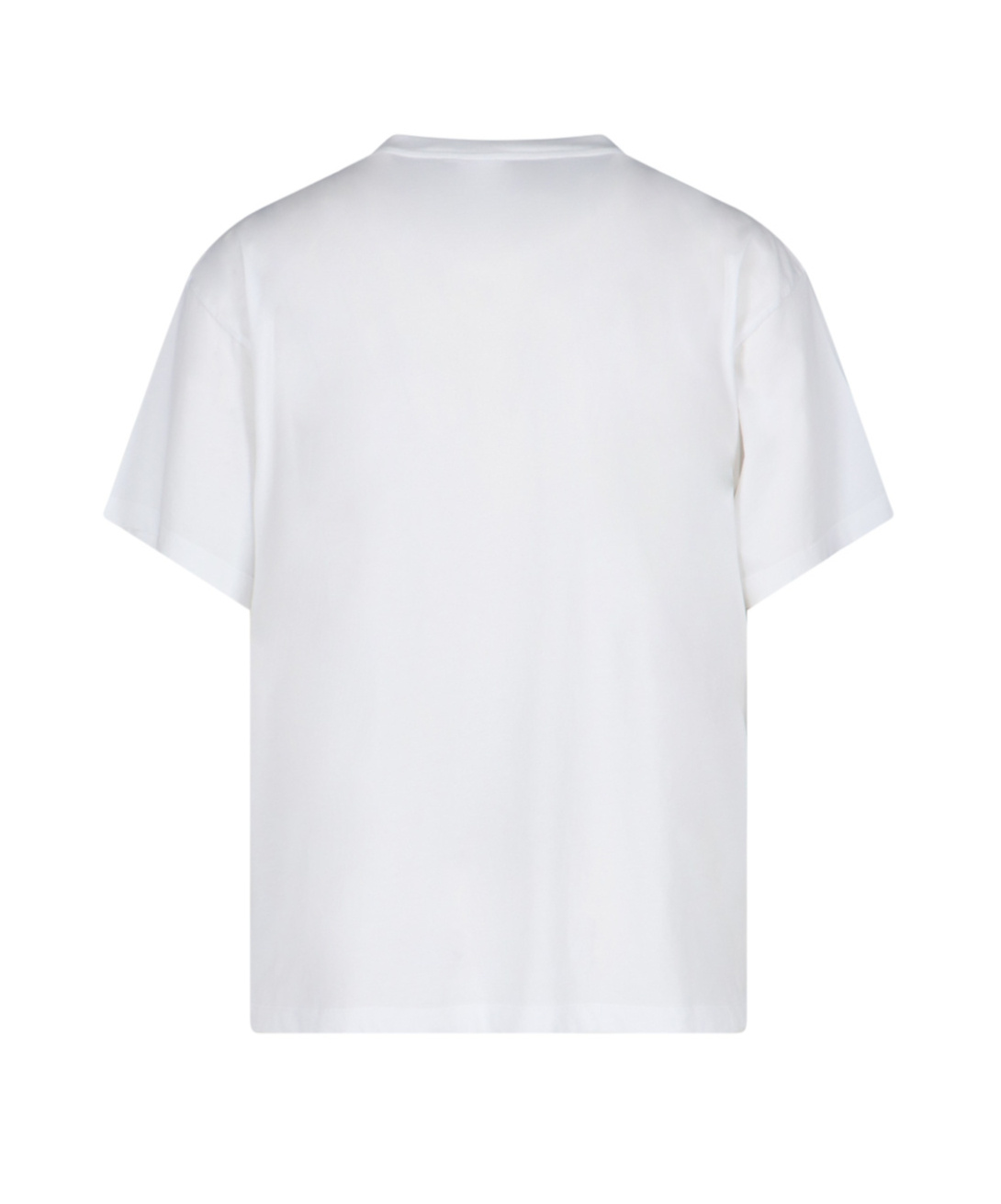 Mm6 Maison Margiela Mm6 By Maison Margiela Minimalist Logo Short Sleeve T-shirt In White