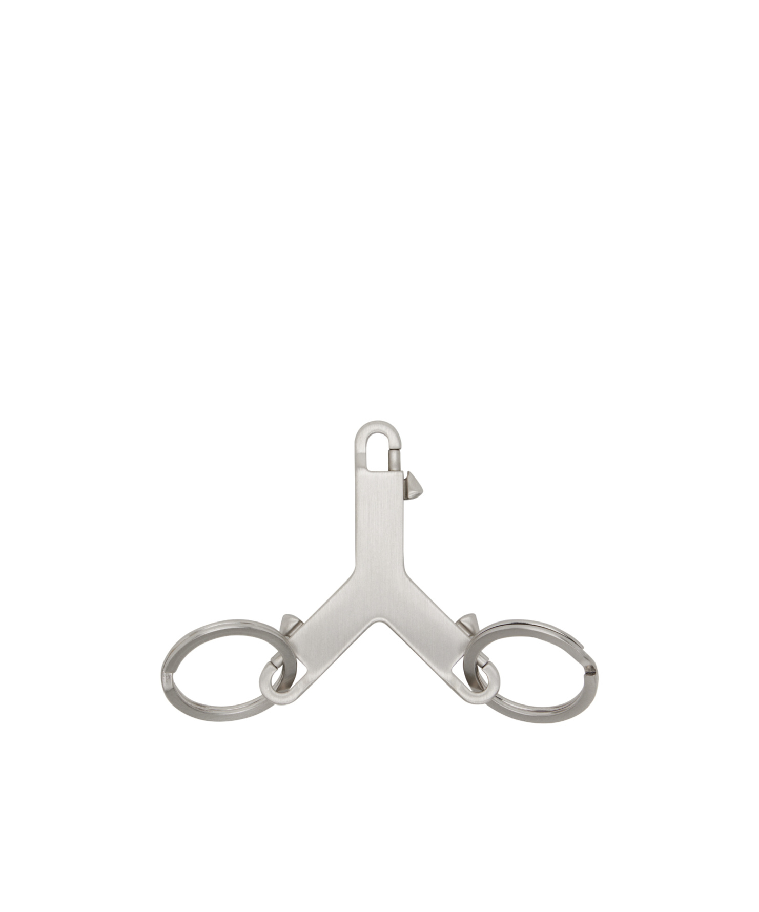 RICK OWENS LOGO KEYCHAIN